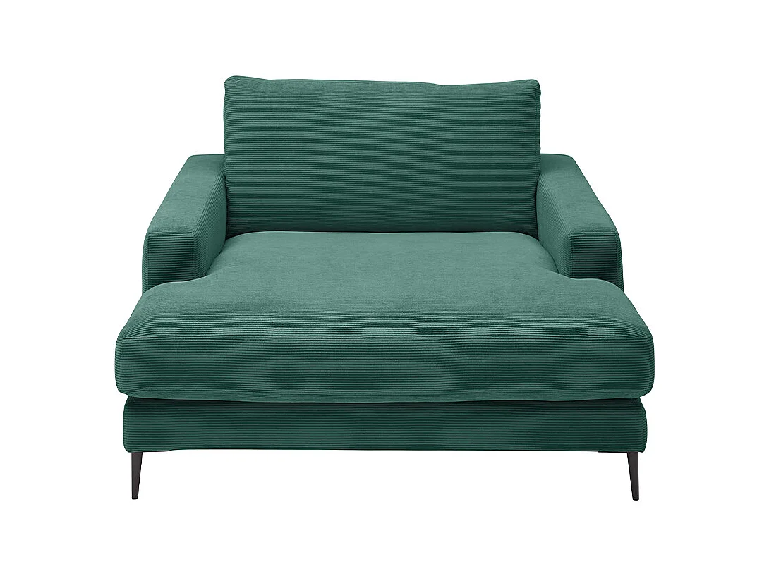 Siège - vert émeraude Velours côtelé - CARA