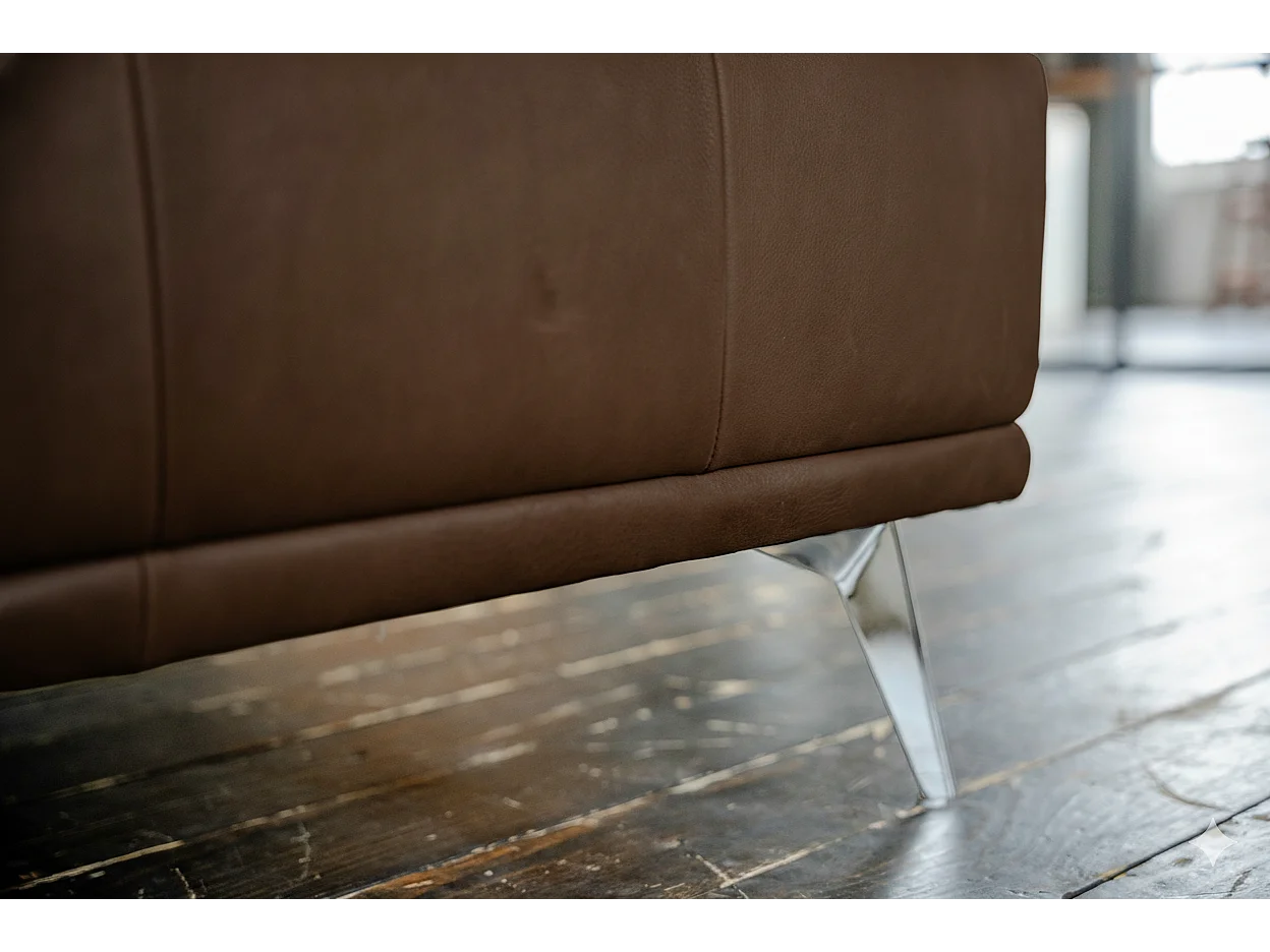 Daybed - Dunkelbraun Leder - WIOLO