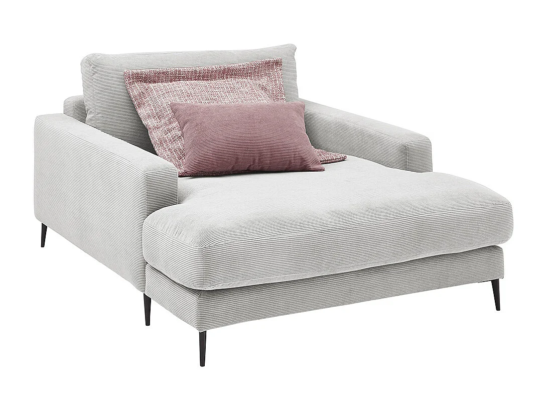 Relaxligstoel - Zilver Koord - CARA