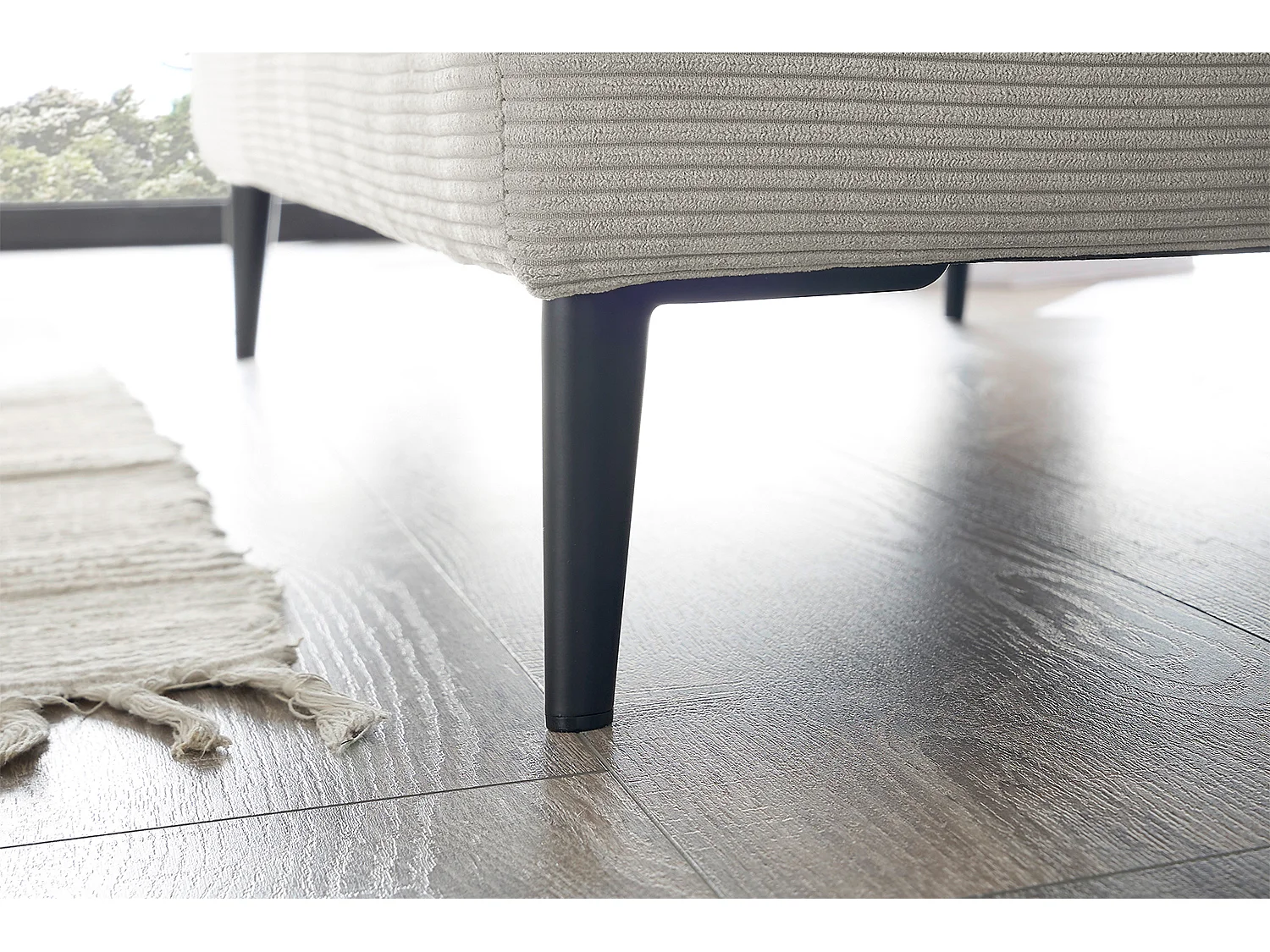Relaxligstoel - Zilver Koord - CARA