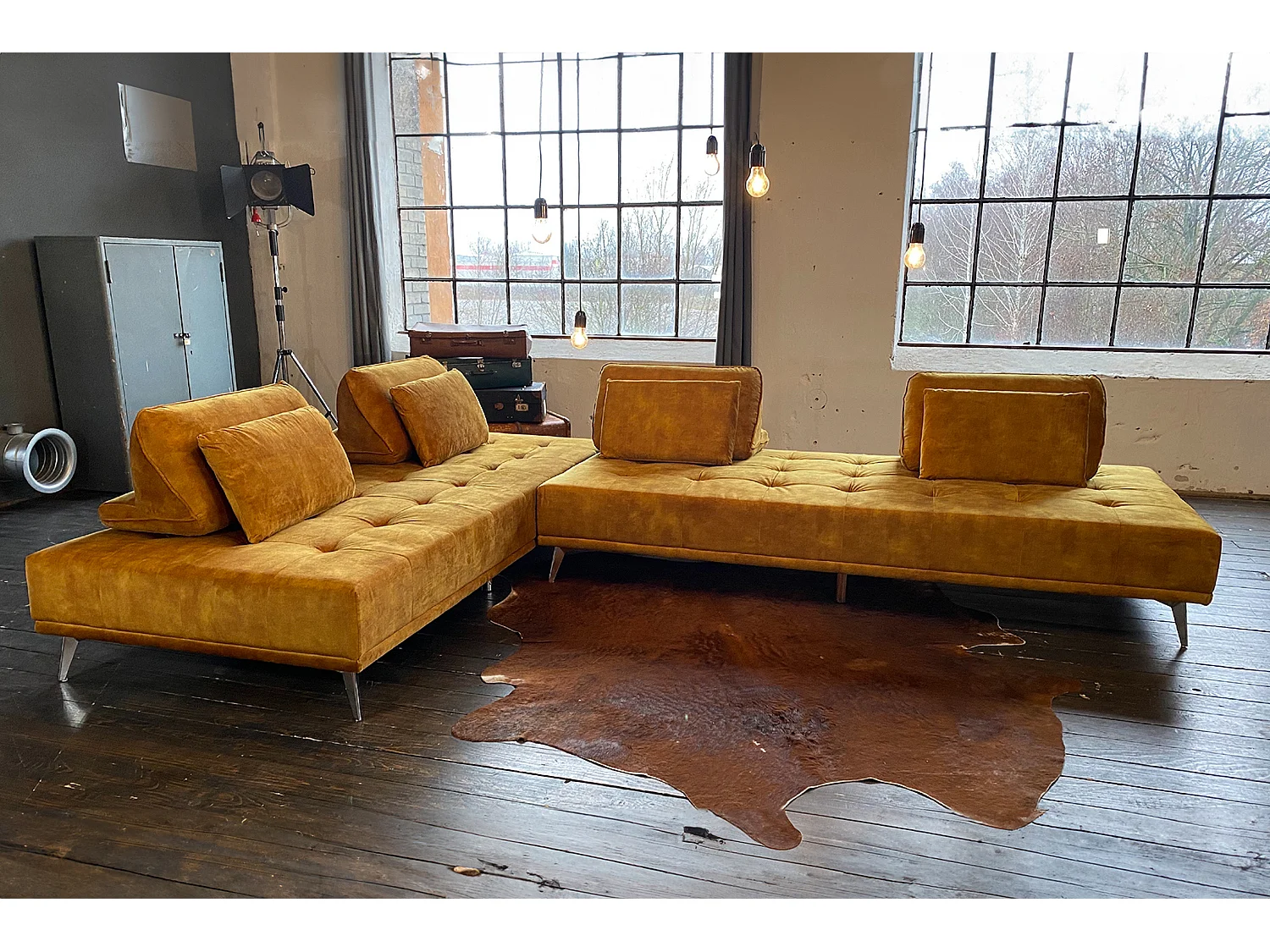 Modulsofa - Gold Velvet - WIOLO