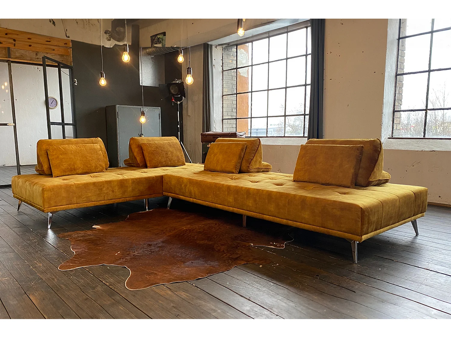 Modulsofa - Gold Velvet - WIOLO