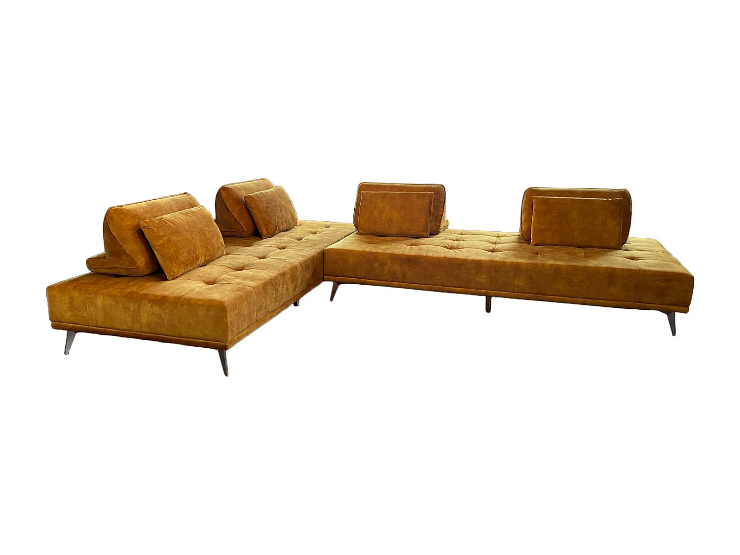 Divano letto - marrone velluto - WIOLO