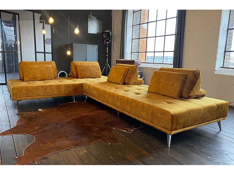 Modulsofa - Gold Velvet - WIOLO