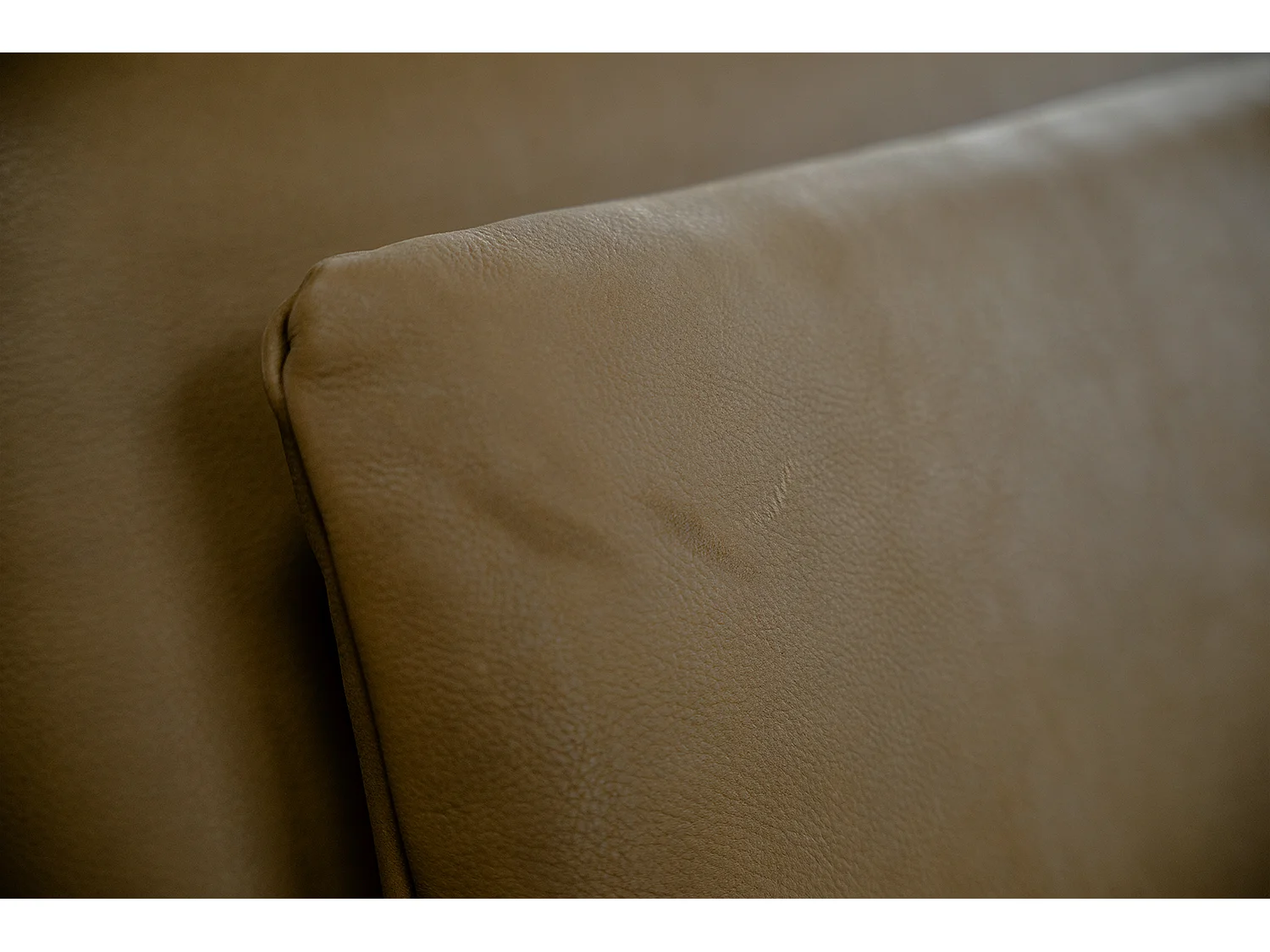 Divano letto - beige pelle - WIOLO
