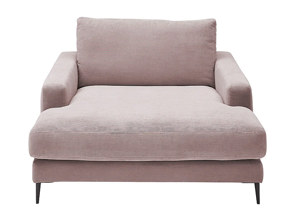 Relaxligstoel - Roze Koord - CARA