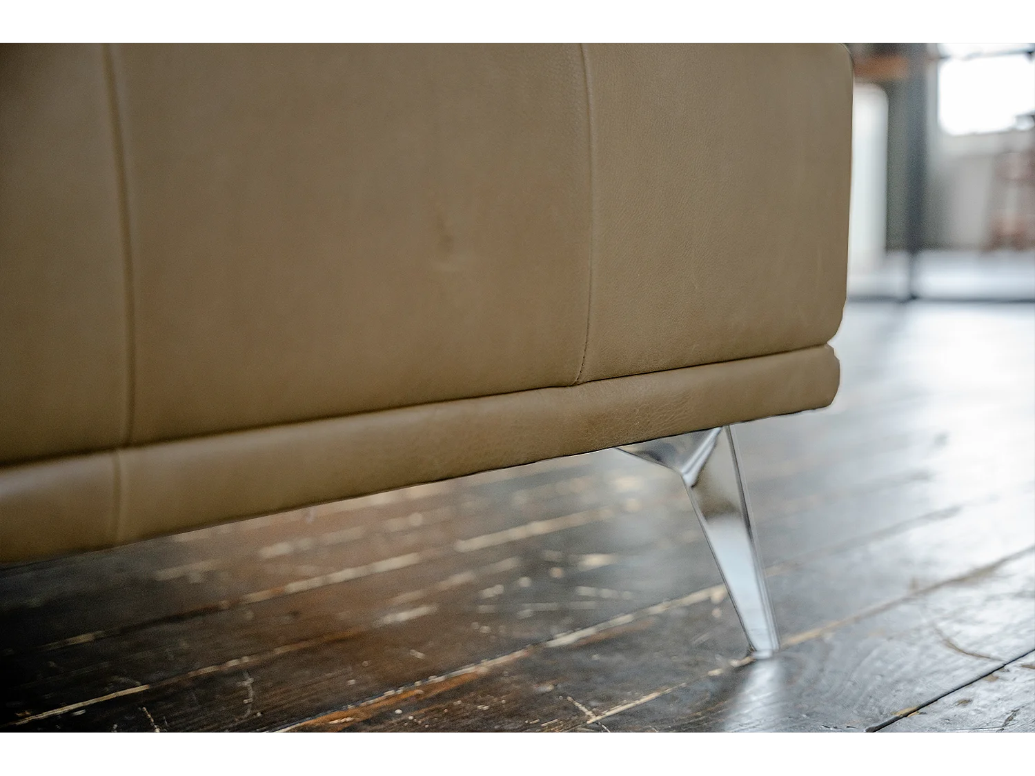 Daybed - Beige Leder - WIOLO