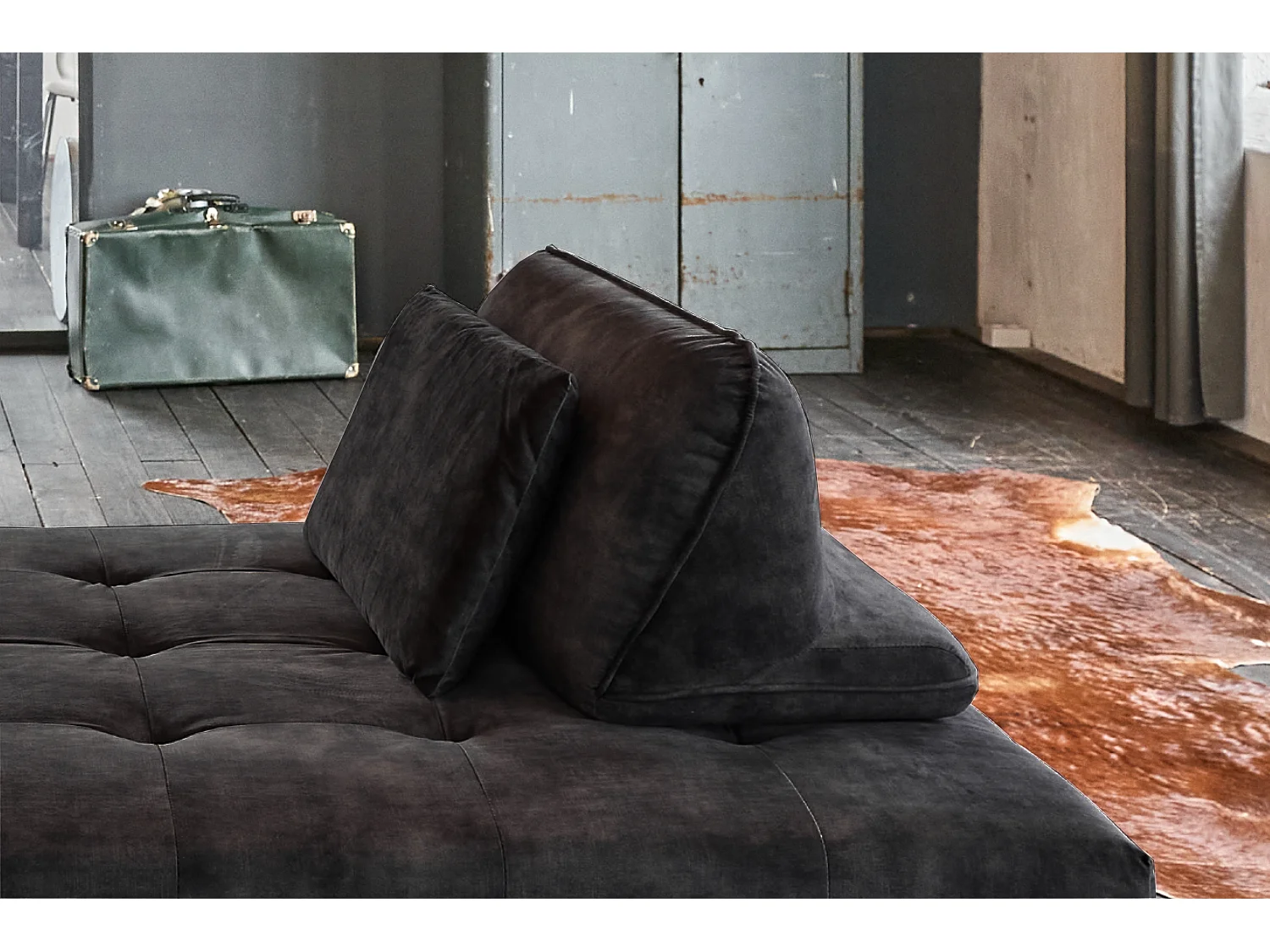 Dagbed - Antraciet Fluweel - WIOLO