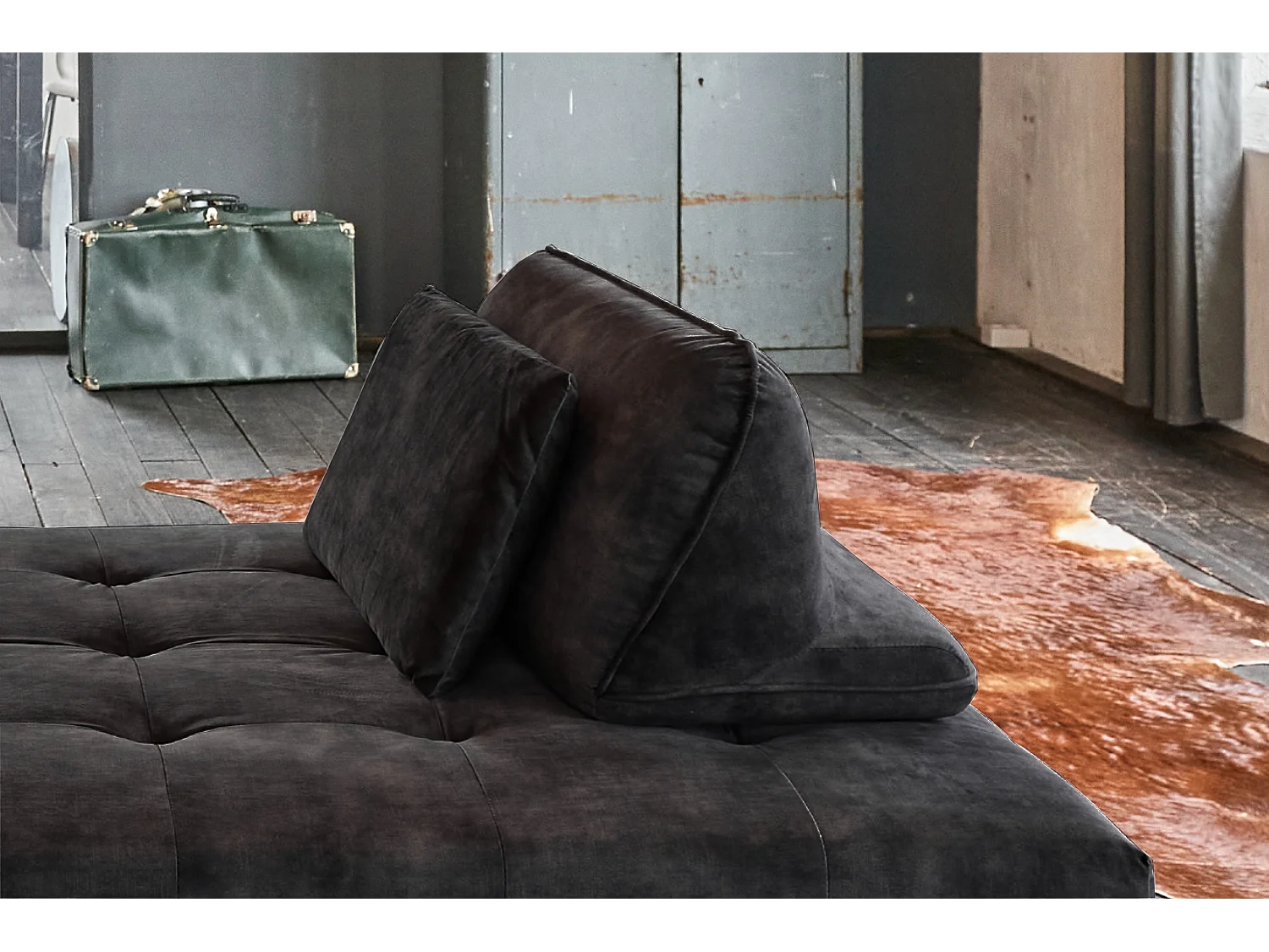 Dagbed - Antraciet Fluweel - WIOLO