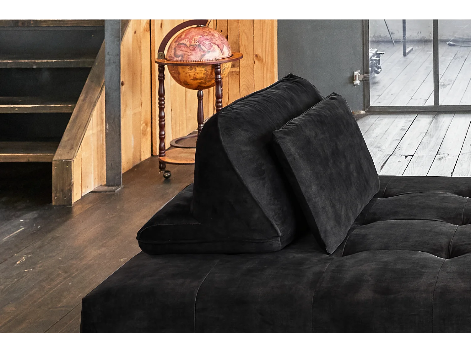 Dagbed - Antraciet Fluweel - WIOLO