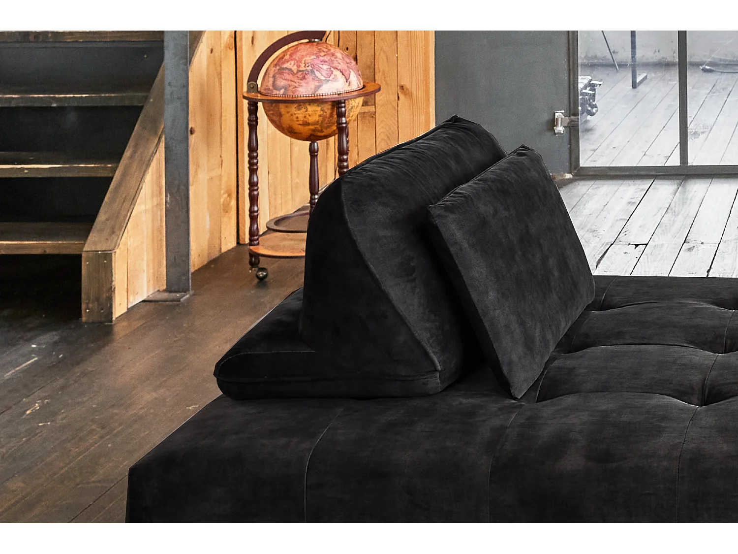 Daybed - Anthrazit Velvet - WIOLO