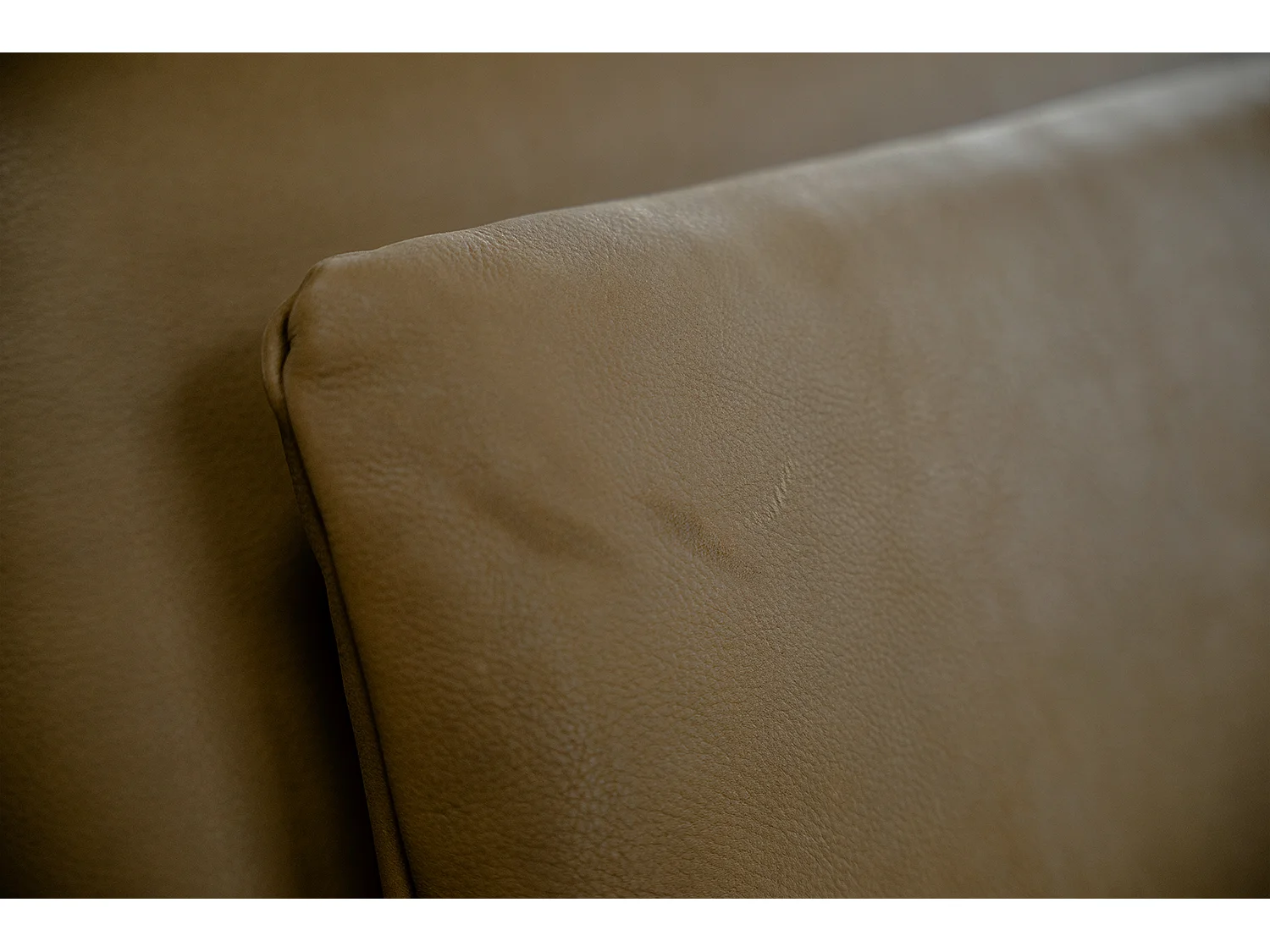 Divano letto - beige pelle - WIOLO