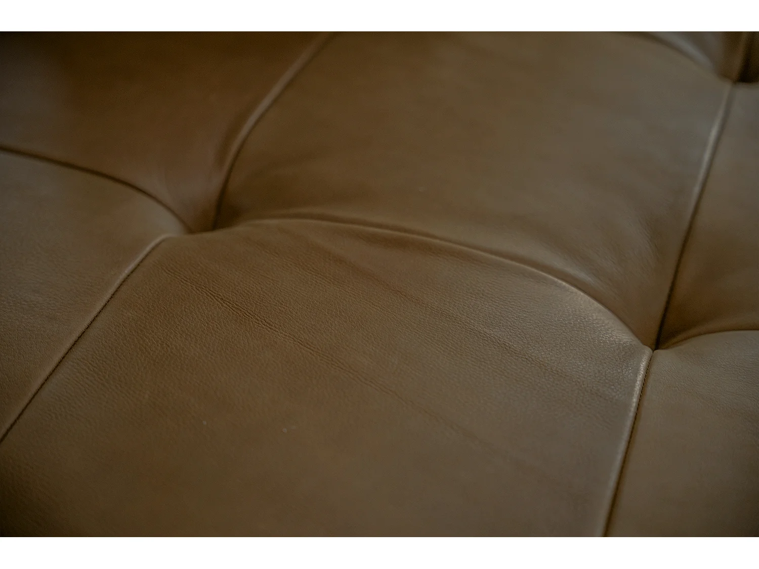 Divano letto - marrone scuro pelle - WIOLO