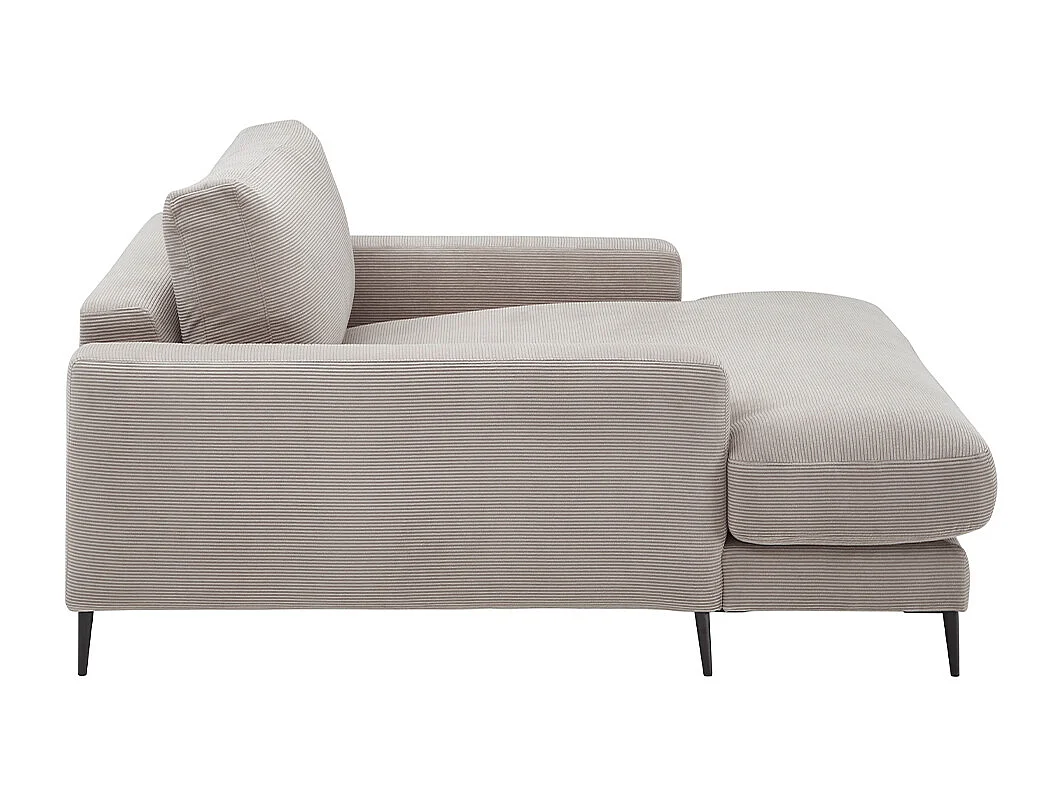 Relaxligstoel - Beige Koord - CARA