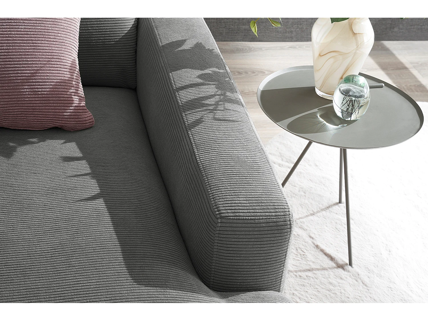 Langzit - Antraciet Koord - CARA