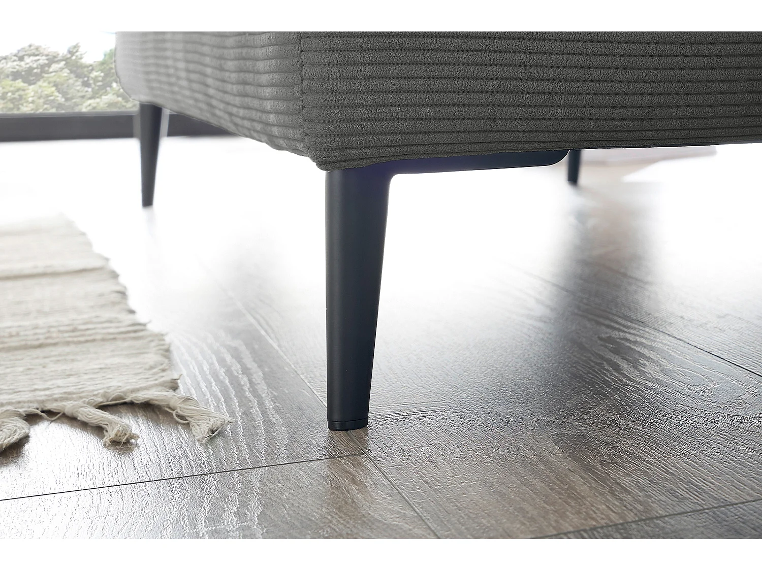 Langzit - Antraciet Koord - CARA