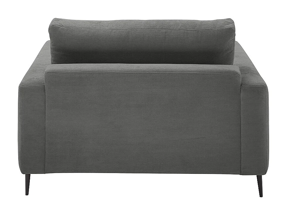 Relaxligstoel - Antraciet Koord - CARA
