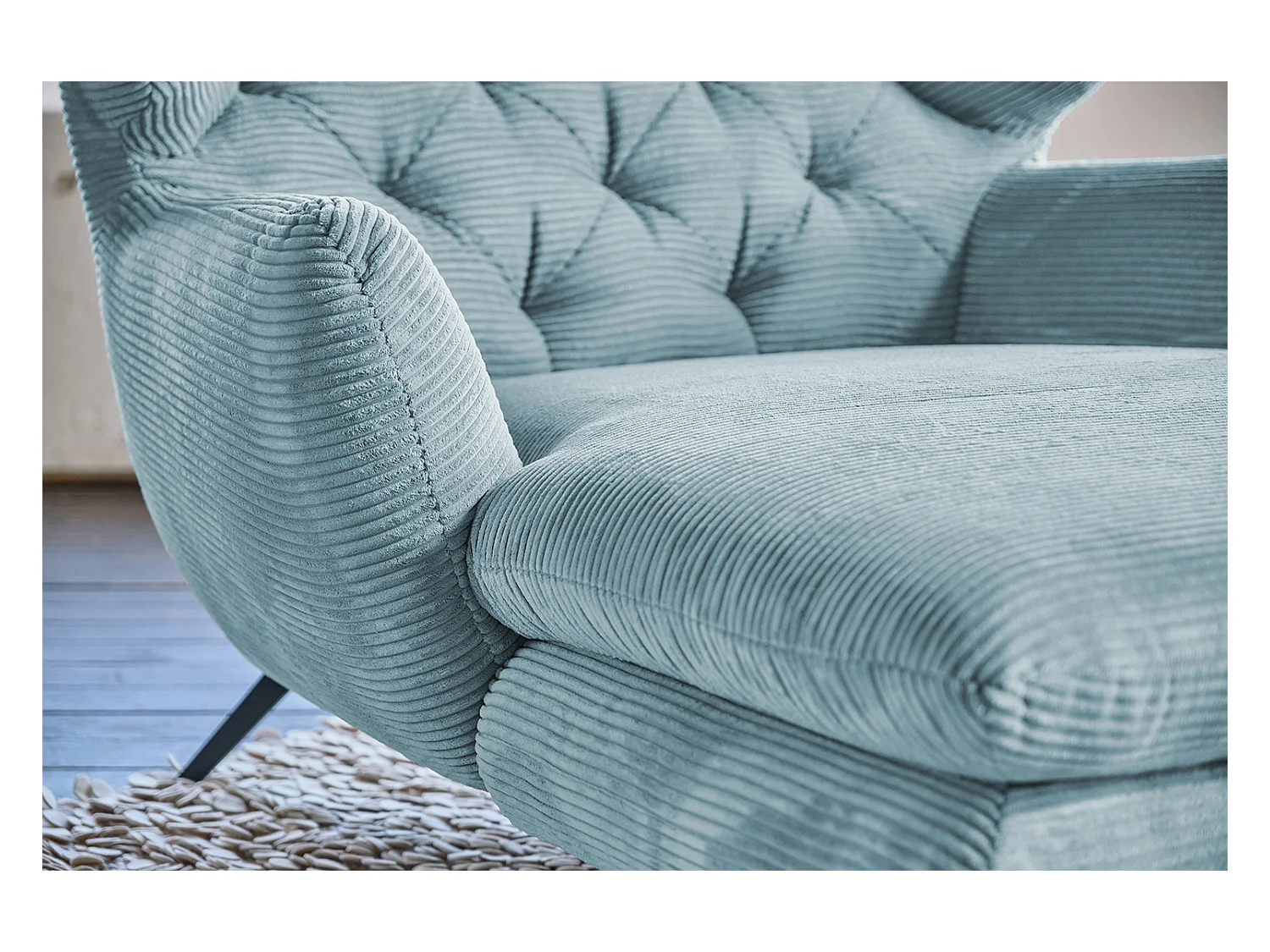 Asiento - azul claro Pana - CHARME