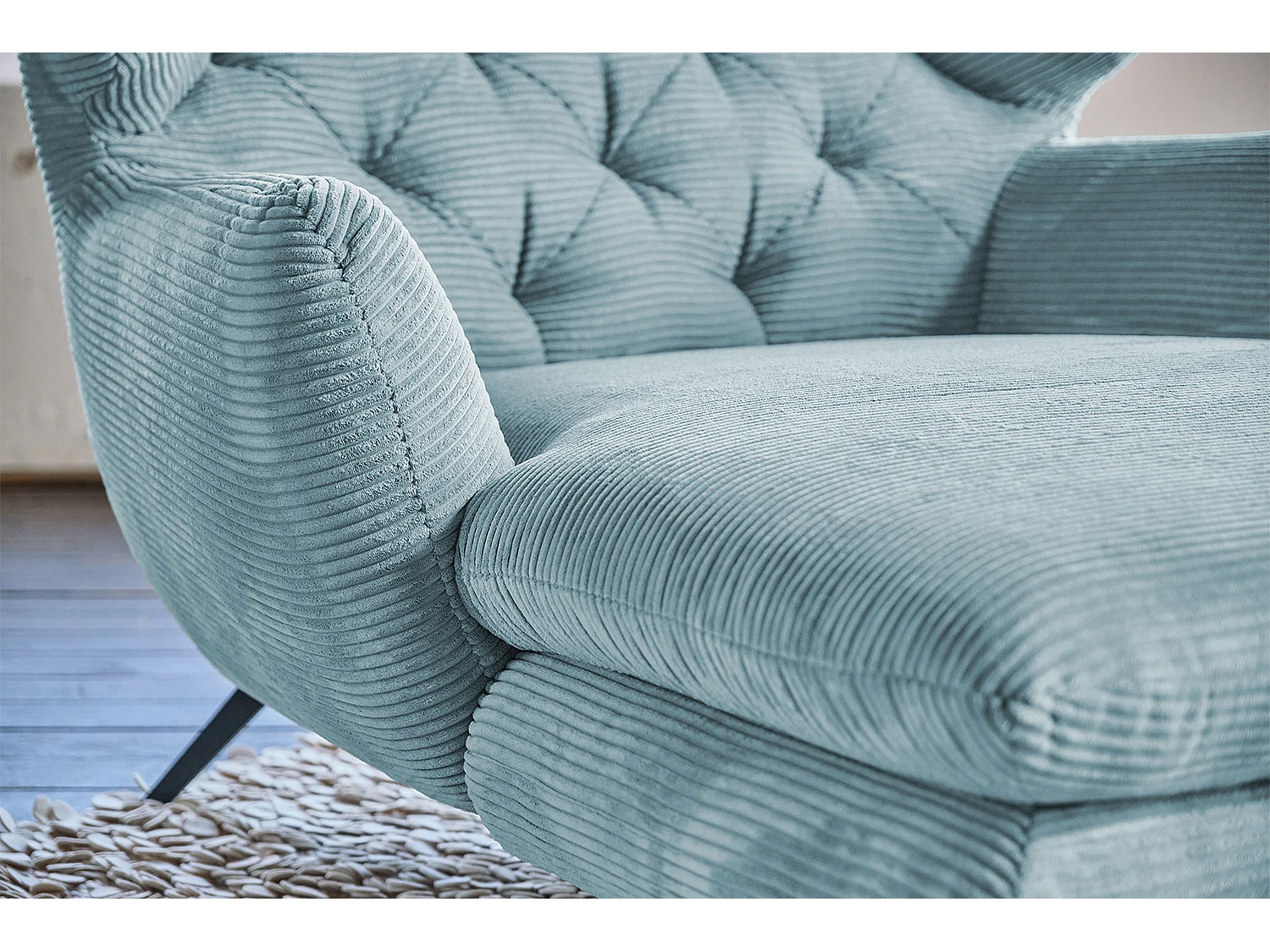 Asiento - azul claro Pana - CHARME