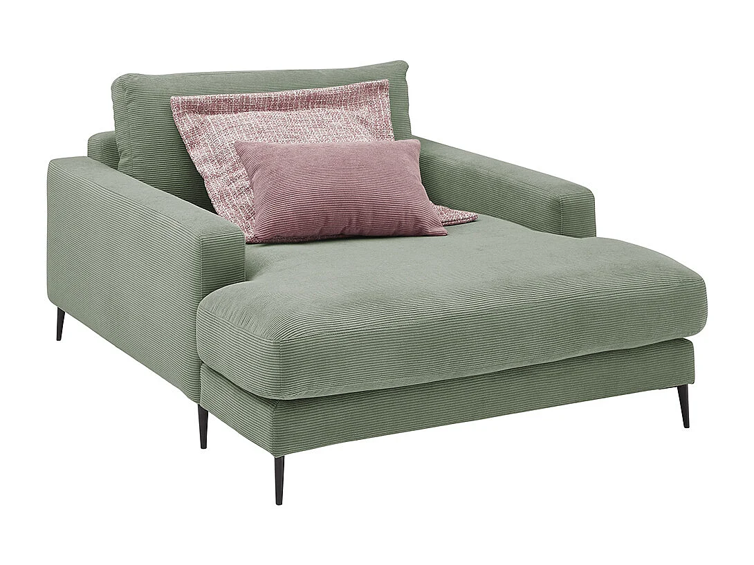Relaxligstoel - Groen Koord - CARA