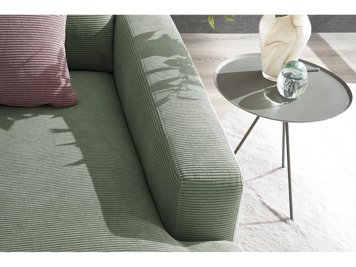 Relaxligstoel - Groen Koord - CARA