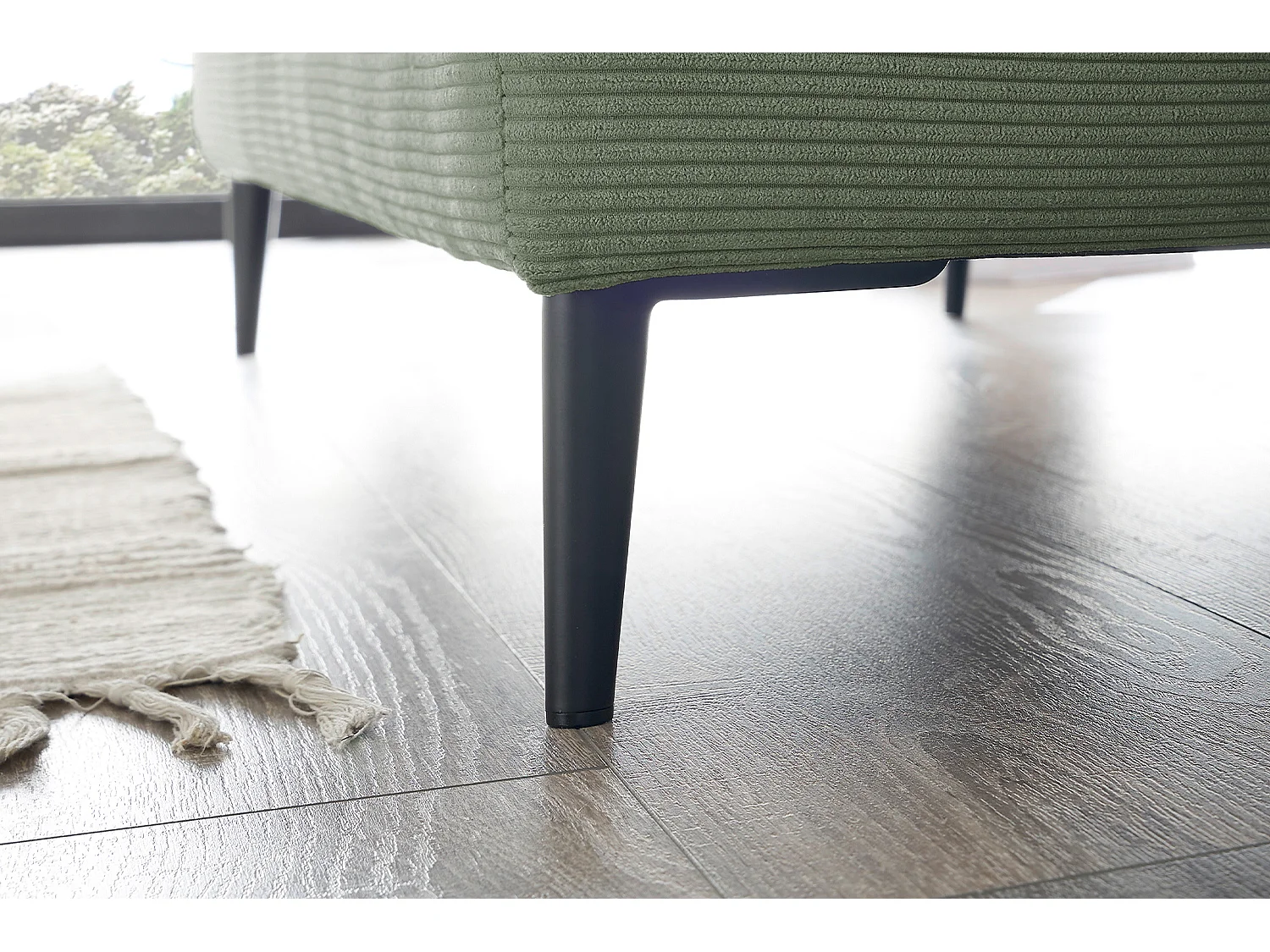 Relaxligstoel - Groen Koord - CARA
