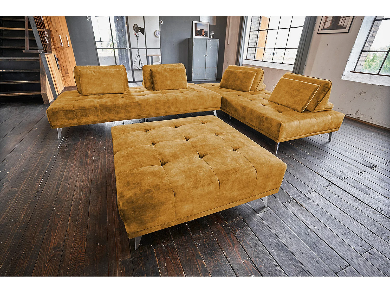 Daybed - Braun Velvet - WIOLO