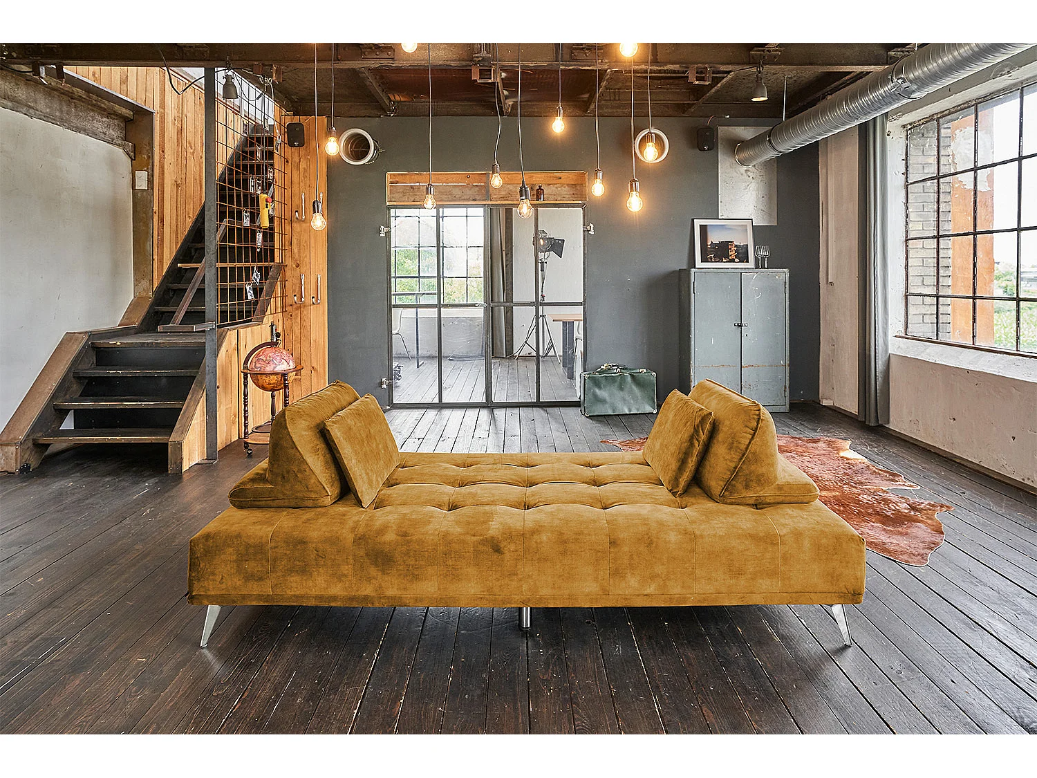 Daybed - Braun Velvet - WIOLO