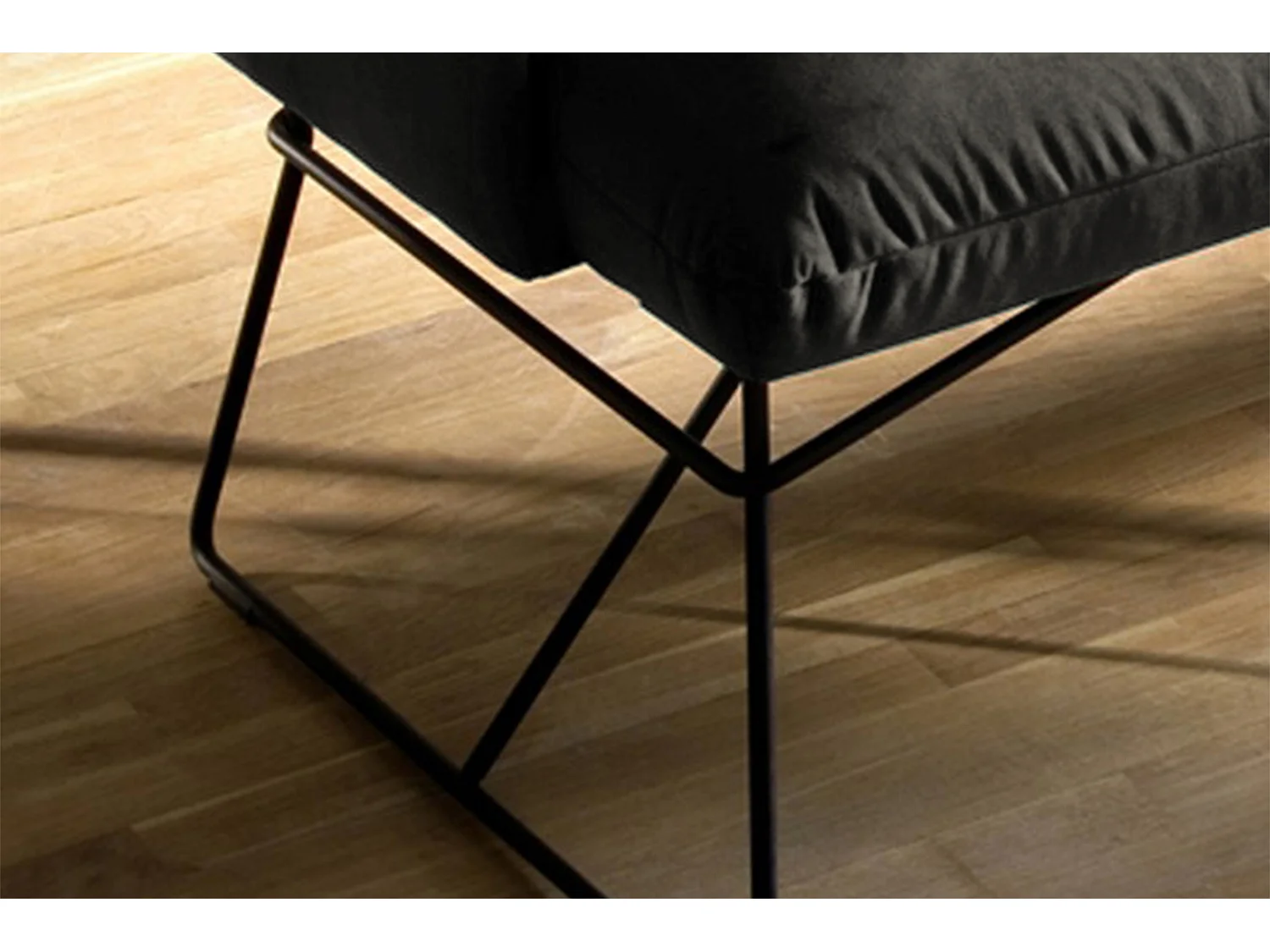 Polsterbank - Grau Velvet - CHARME