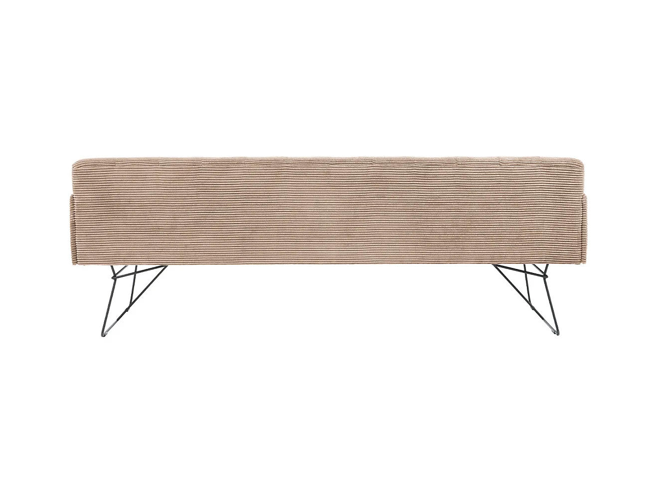 Esszimmerbank - Taupe Cord - CHARME