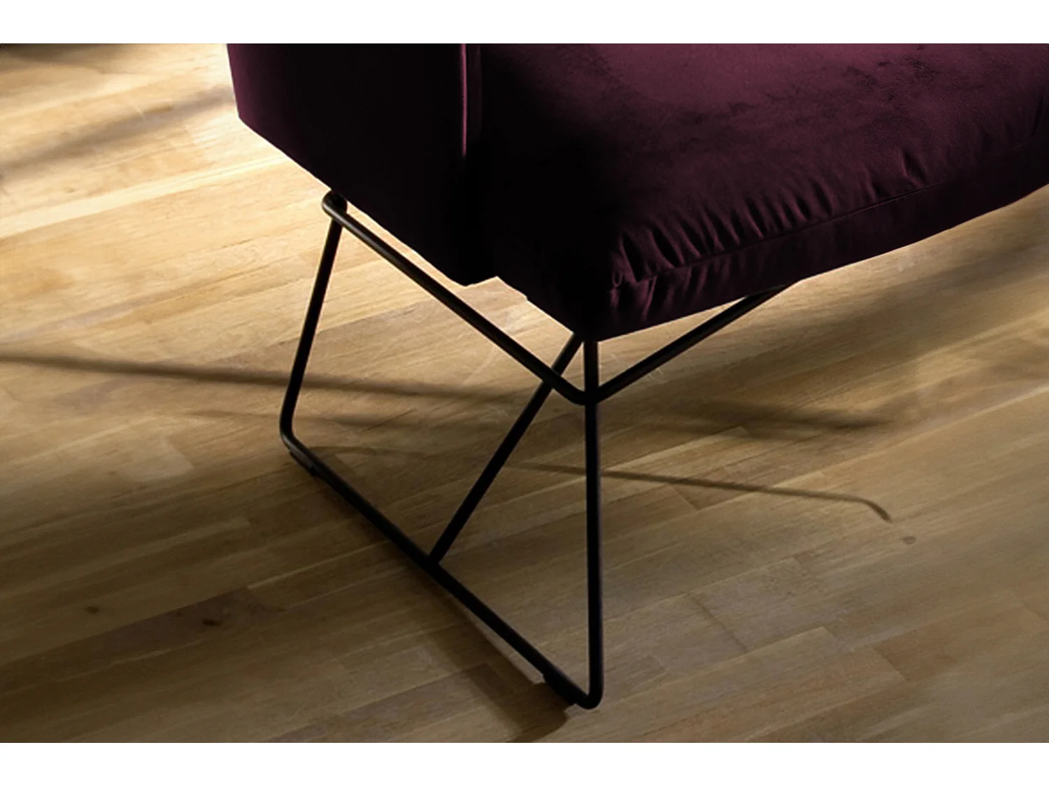 Polsterbank - Violett Velvet - CHARME
