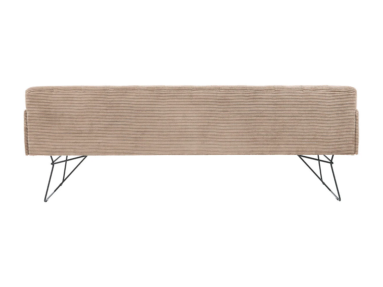 Esszimmerbank - Taupe Cord - CHARME