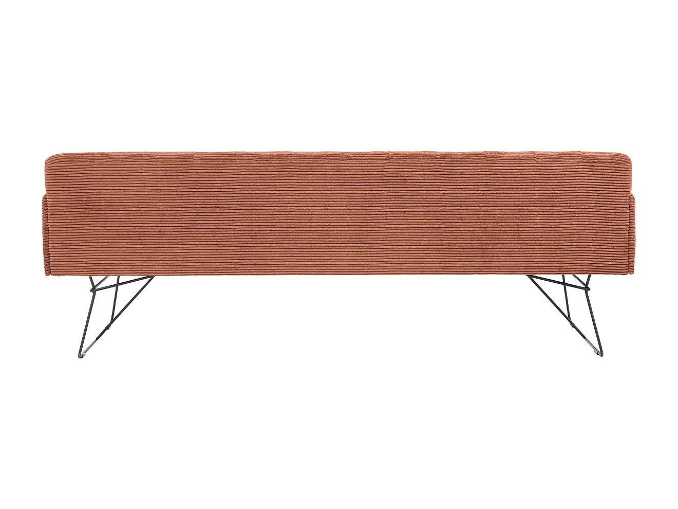 Esszimmerbank - Braun Cord - CHARME