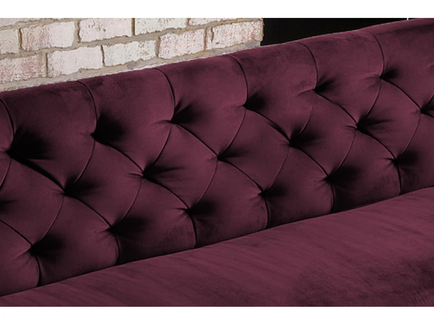 Banc - Violette Velours - CHARME