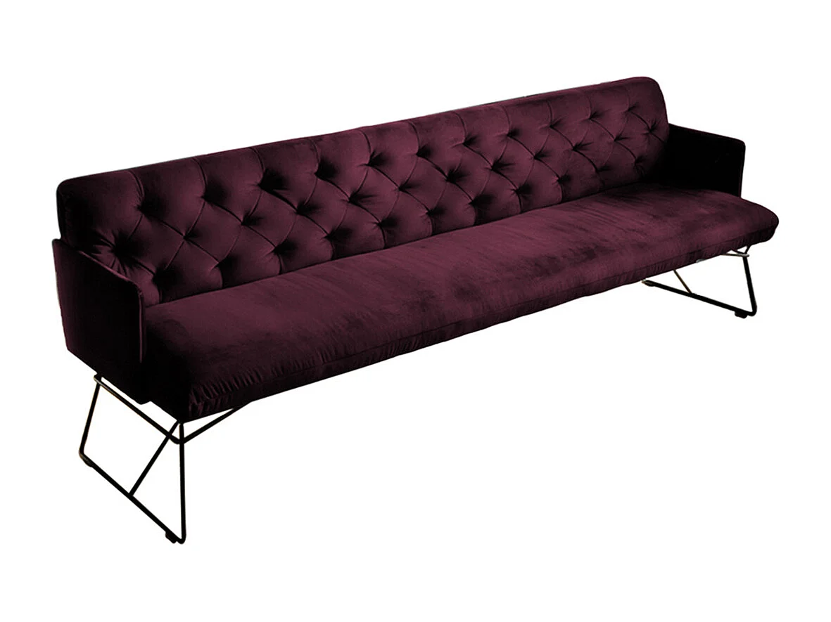Polsterbank - Violett Velvet - CHARME