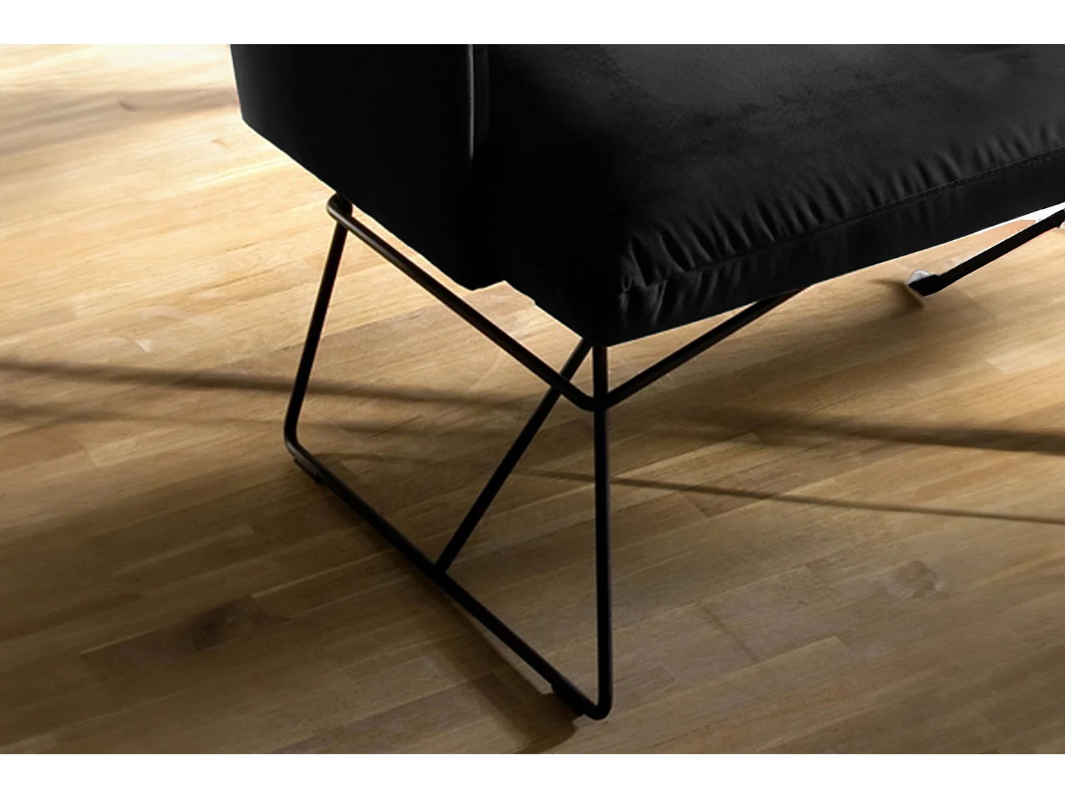 Banc - Noir Velours - CHARME