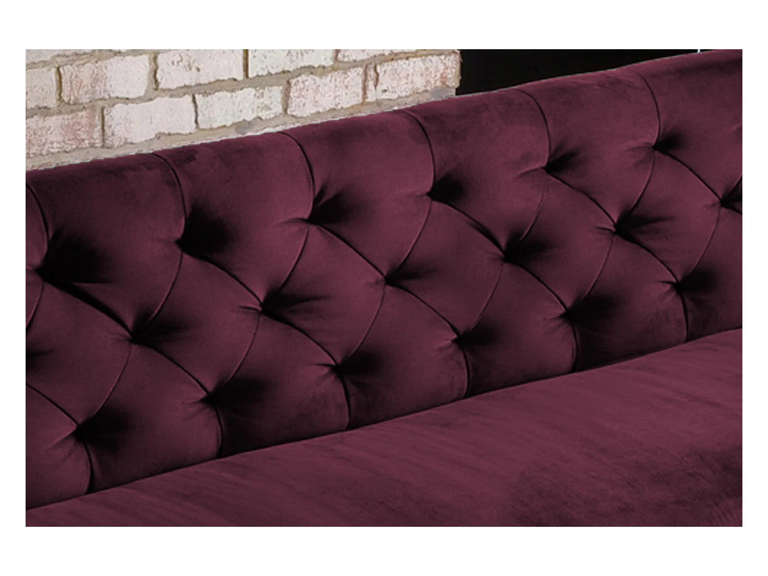 Banc - Violette Velours - CHARME