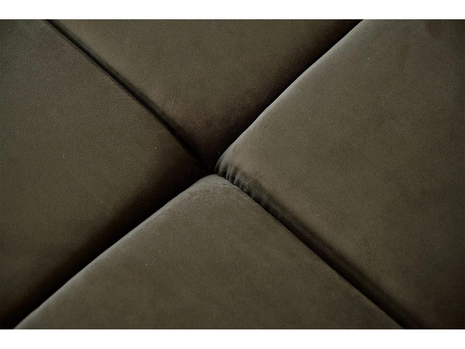 Ecksofa - Hellgrün Velvet - NEVADA