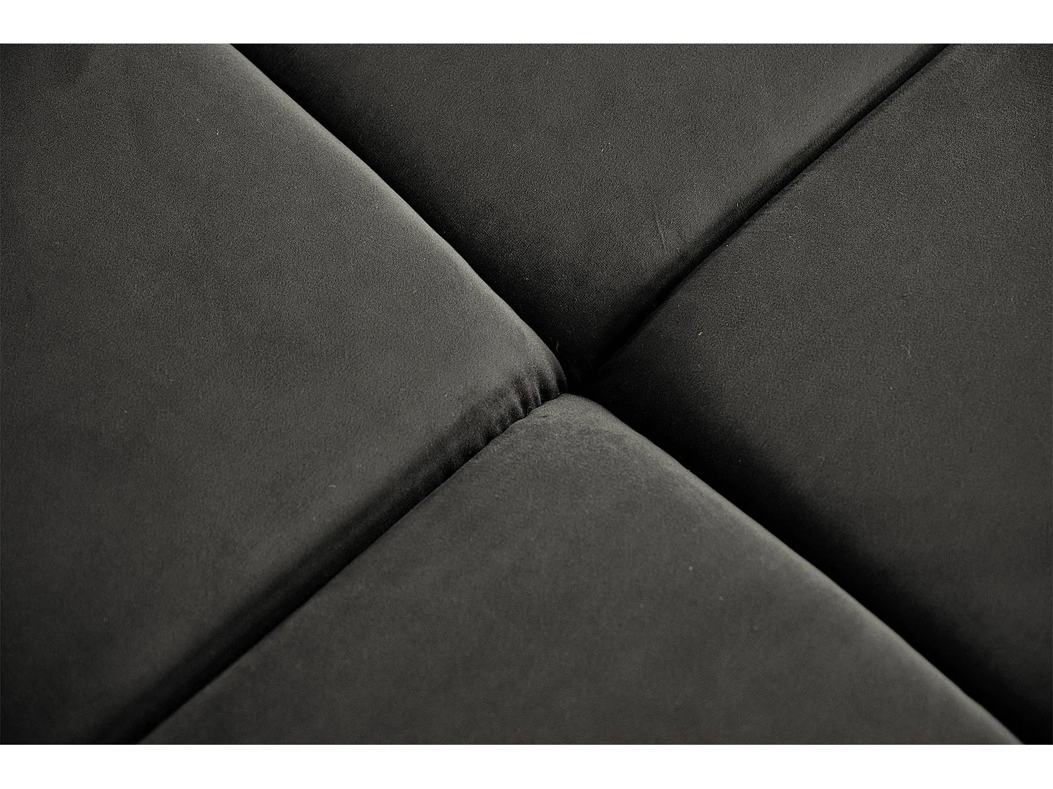 Sofá - Gris terciopelo - NEVADA