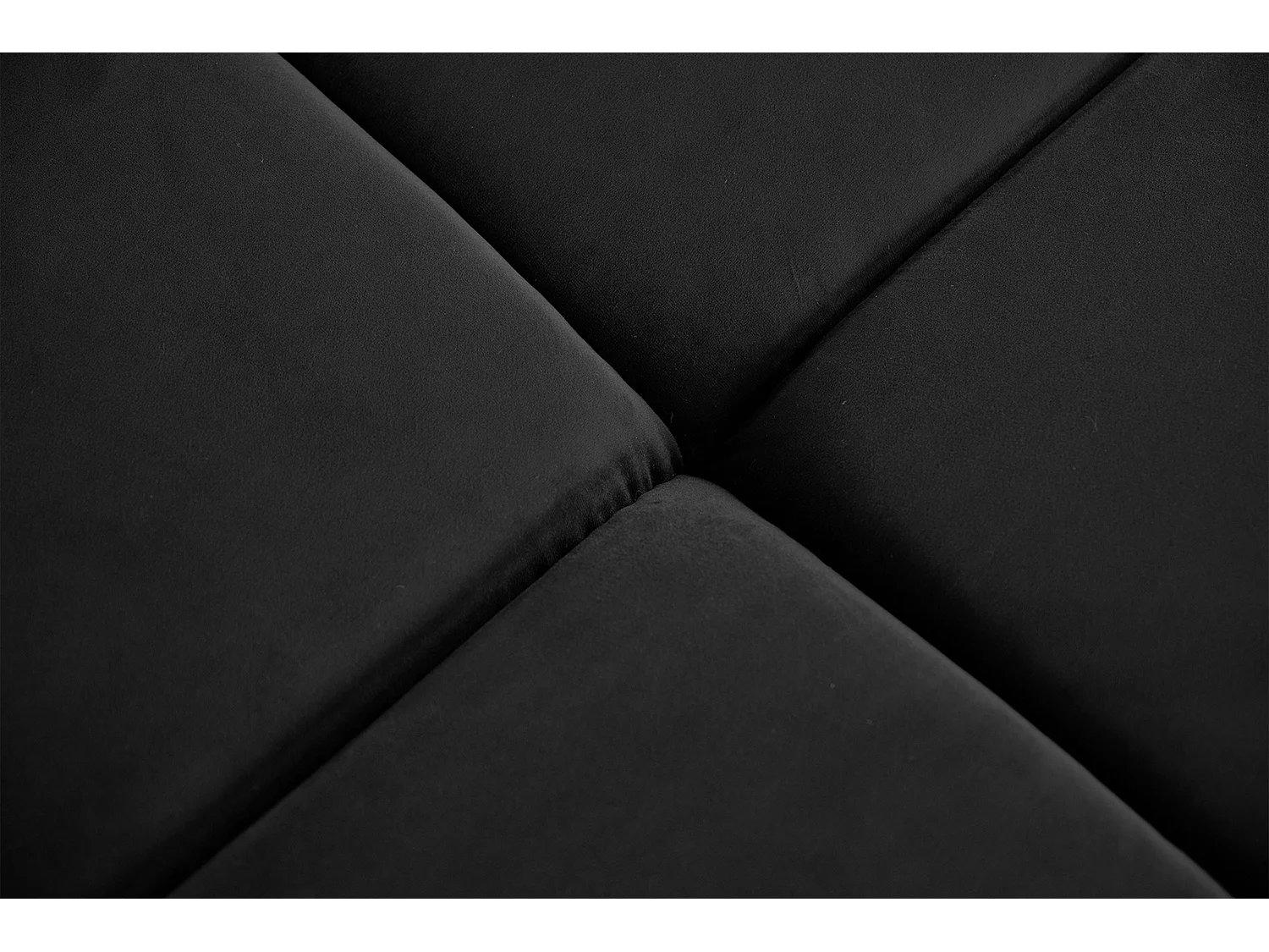 Sofá - Negro terciopelo - NEVADA