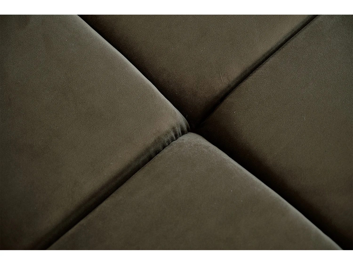 Ecksofa - Hellgrün Velvet - NEVADA