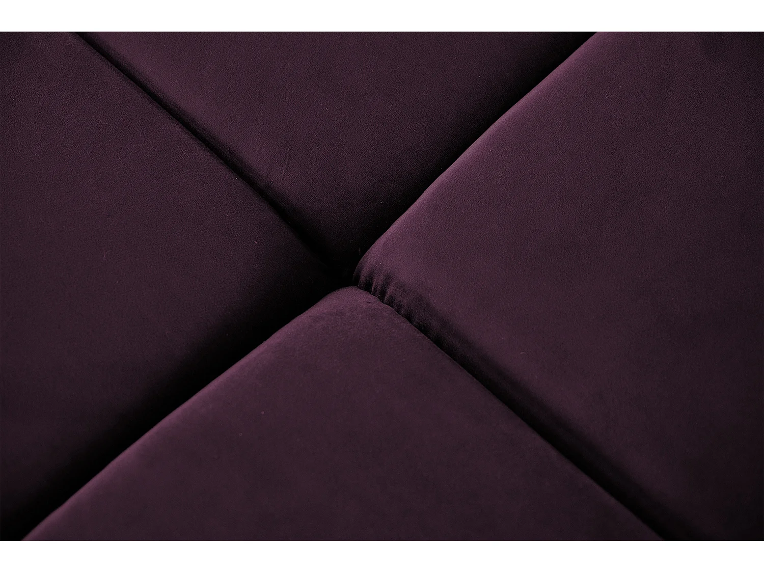 Ecksofa - Violett Velvet - NEVADA
