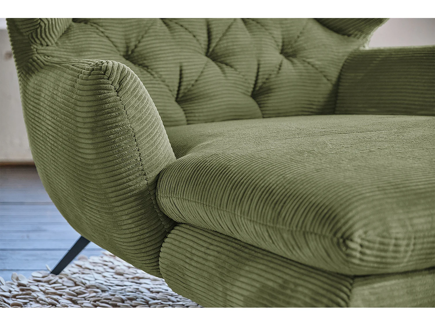 Longseat - Grün Cord - CHARME