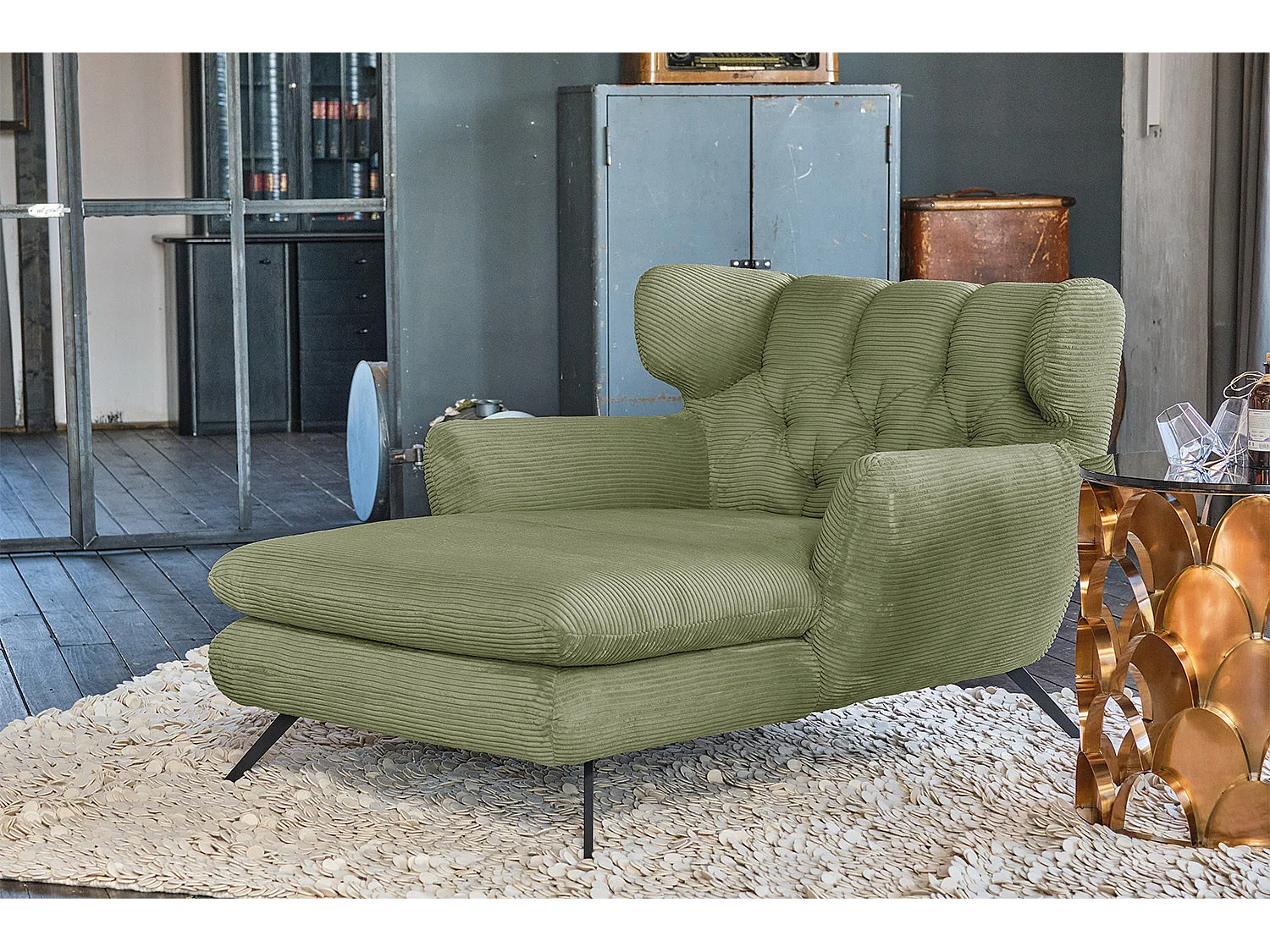 Longseat - Grün Cord - CHARME