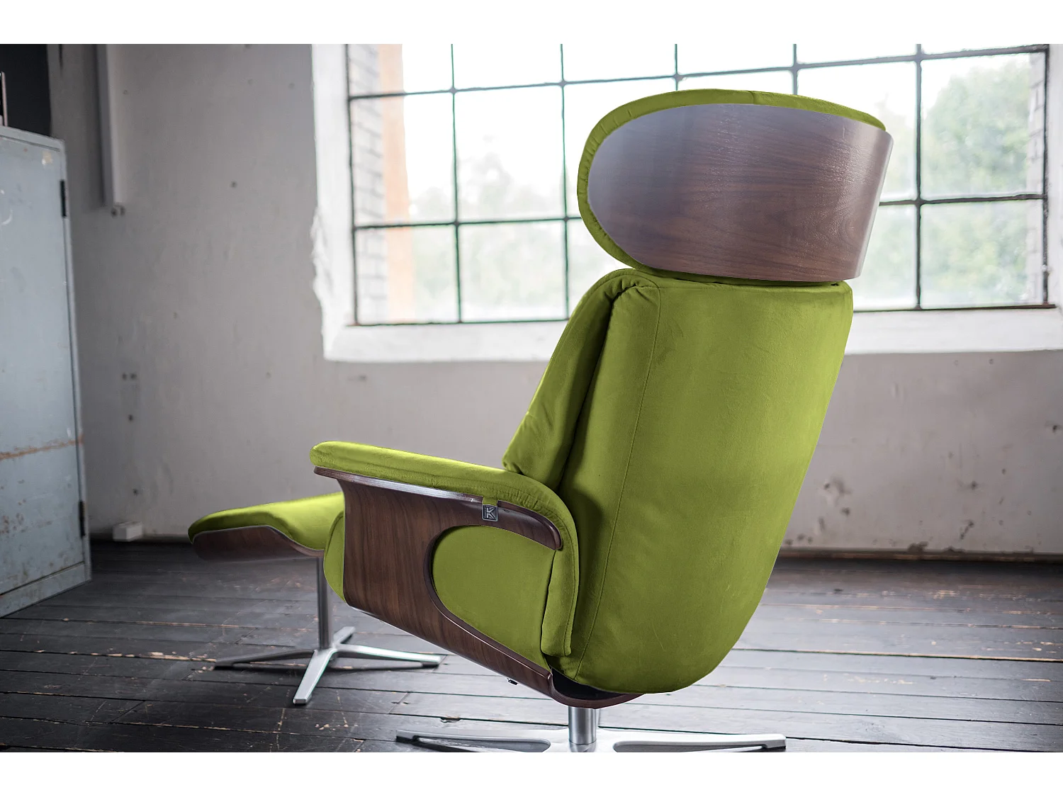 Fauteuil - Vert Velours - TOSAR