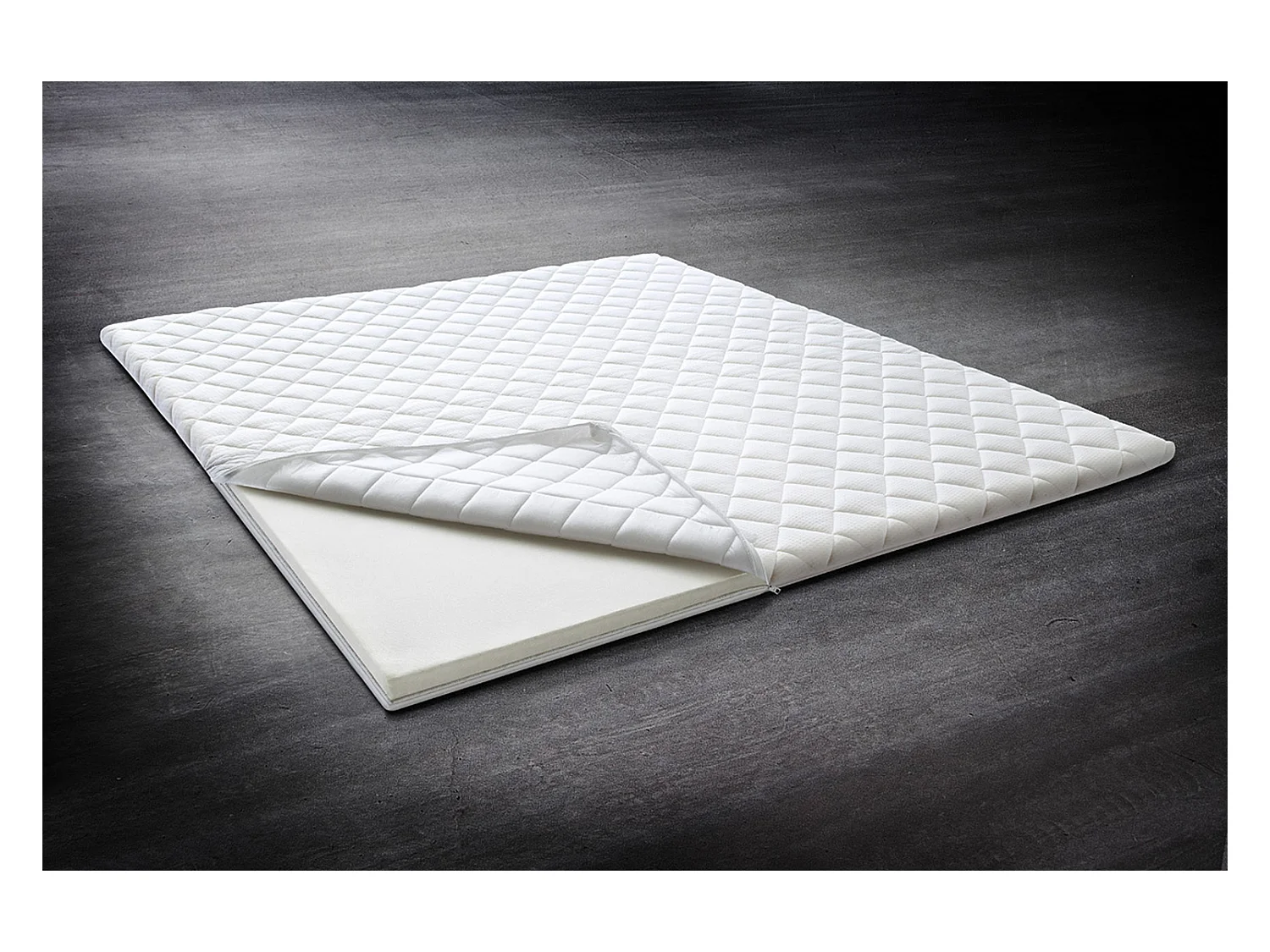 Surmatelas - blanc  - SOLO