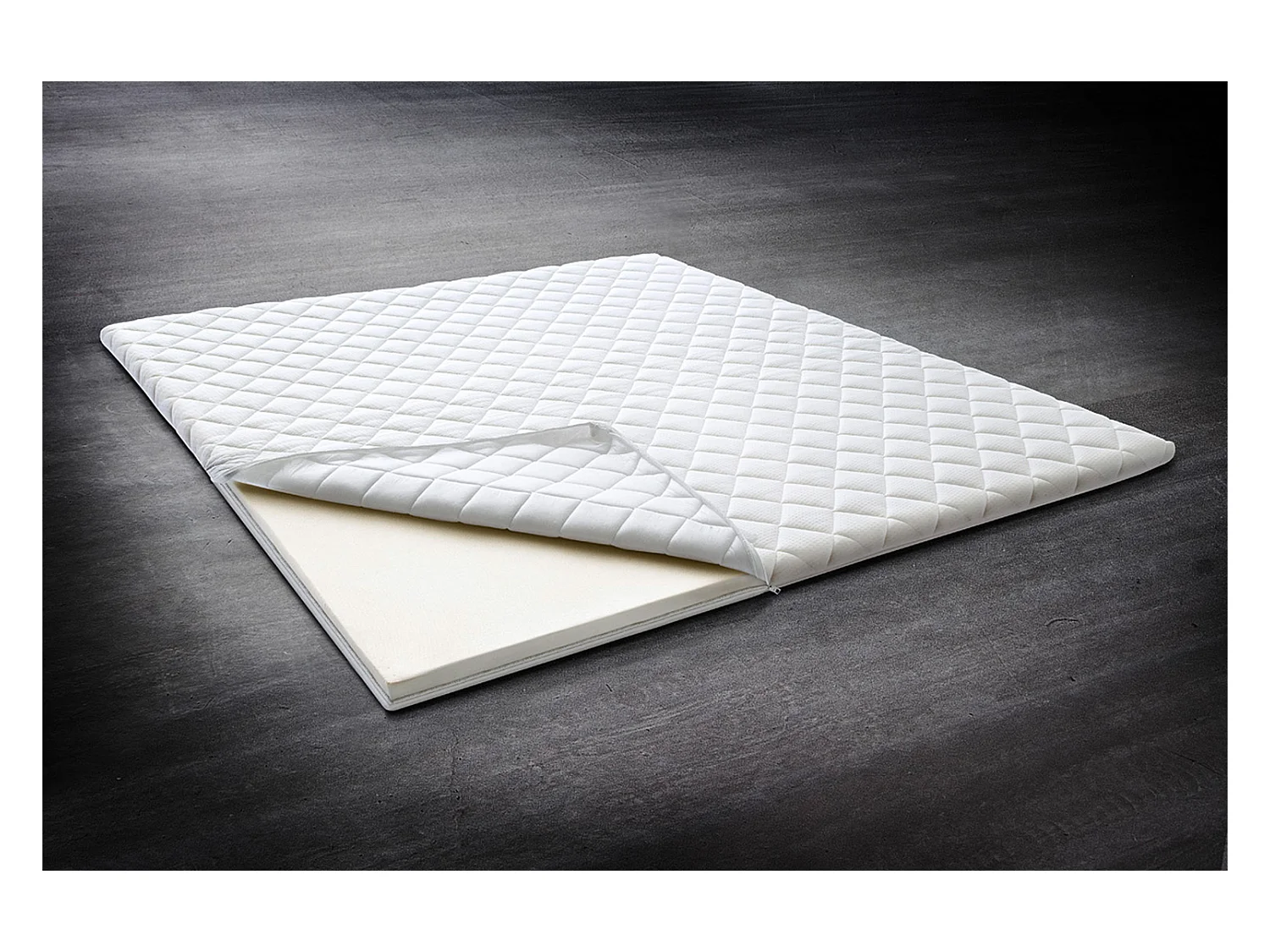Surmatelas - blanc  - SOLO