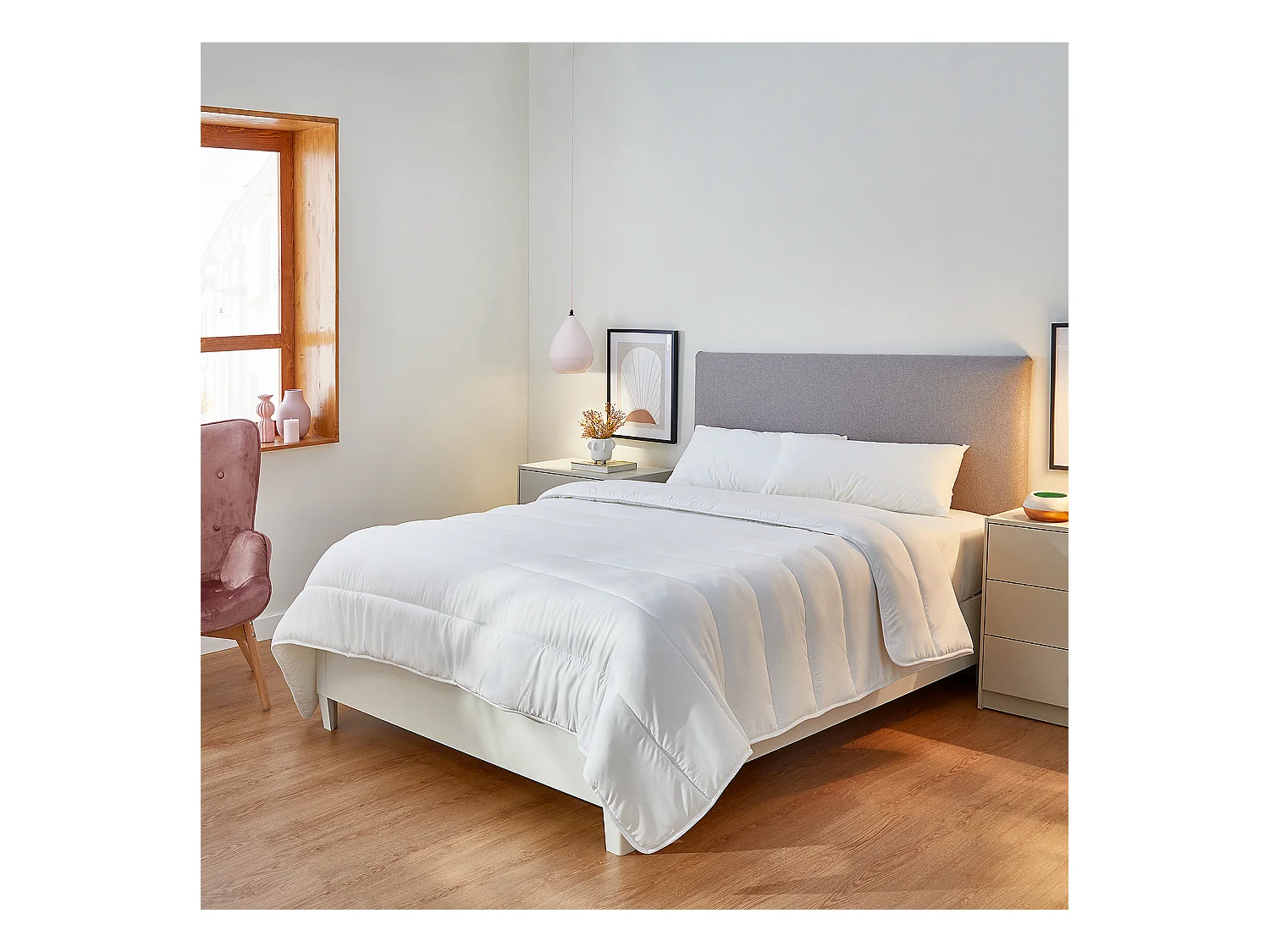 Couette nordique en fibre d'Aloe Vera 400 gr pour l'hiver