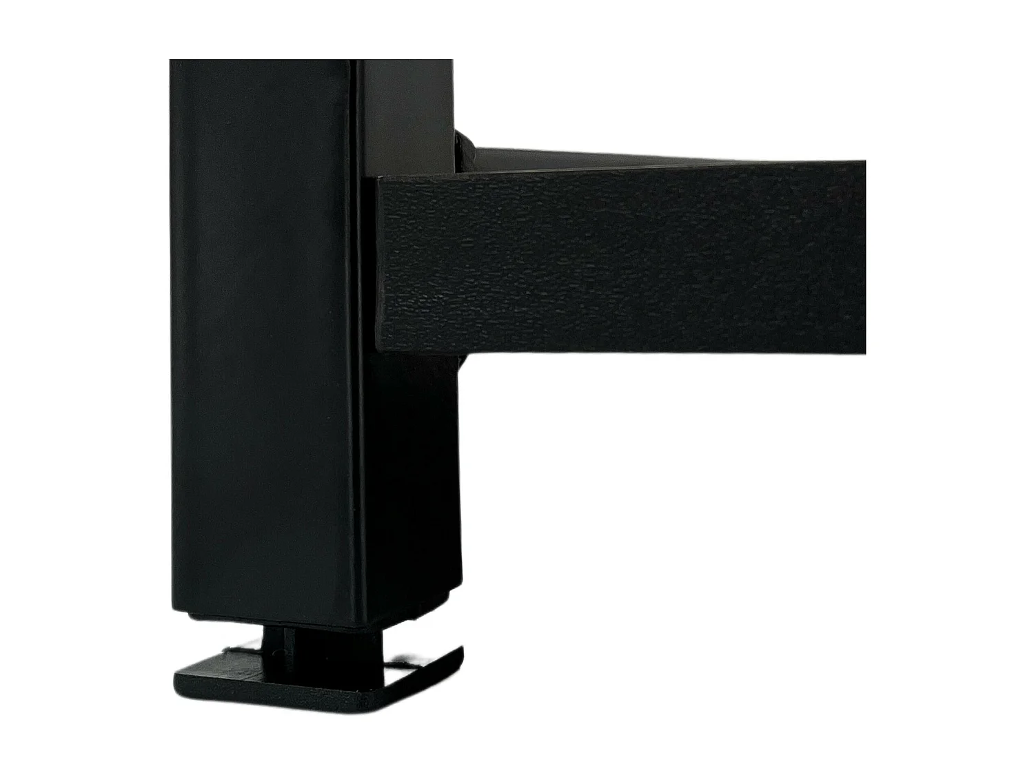 Étagère murale industrielle sur pied AKORD Noire 60 cm 6 étagères 60x32x192 cm