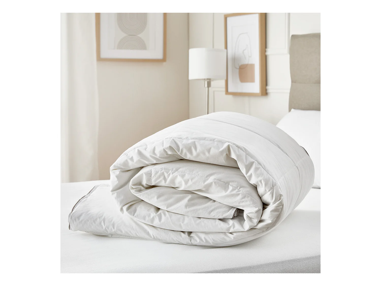 Couette nordique 85% duvet 250 gr/m² pour l'automne/hiver